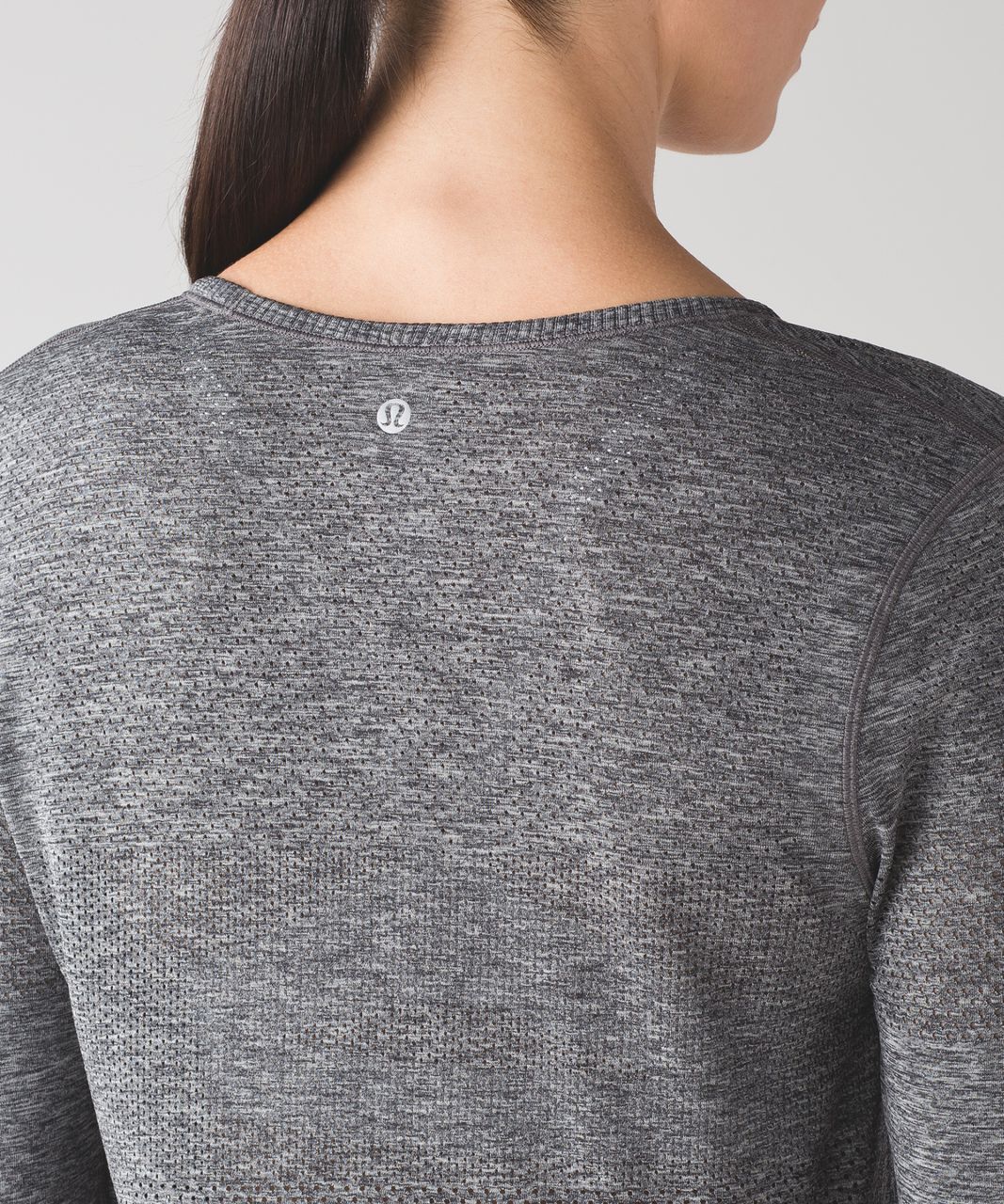 Lululemon Breeze By Long Sleeve II - Heathered Black