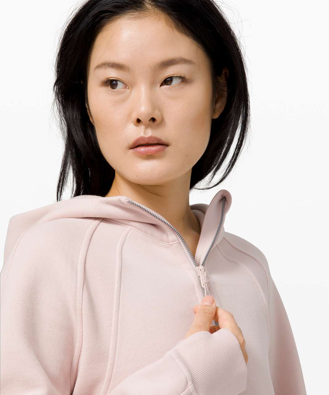 Lululemon Scuba Oversized Half-Zip Hoodie - Pink Peony - lulu fanatics