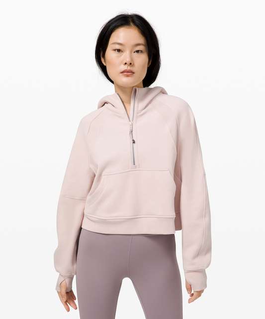 Lululemon Scuba Oversized 1/2 Zip Hoodie - Heathered Core Ultra Light ...