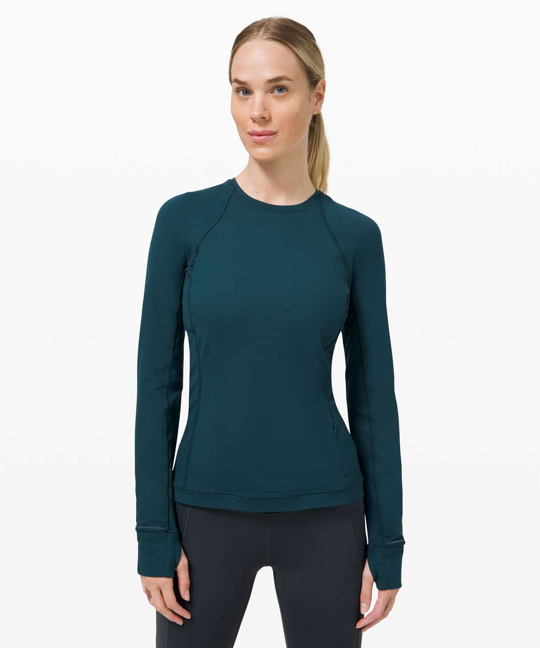 Lululemon Runderful Long Sleeve - Submarine