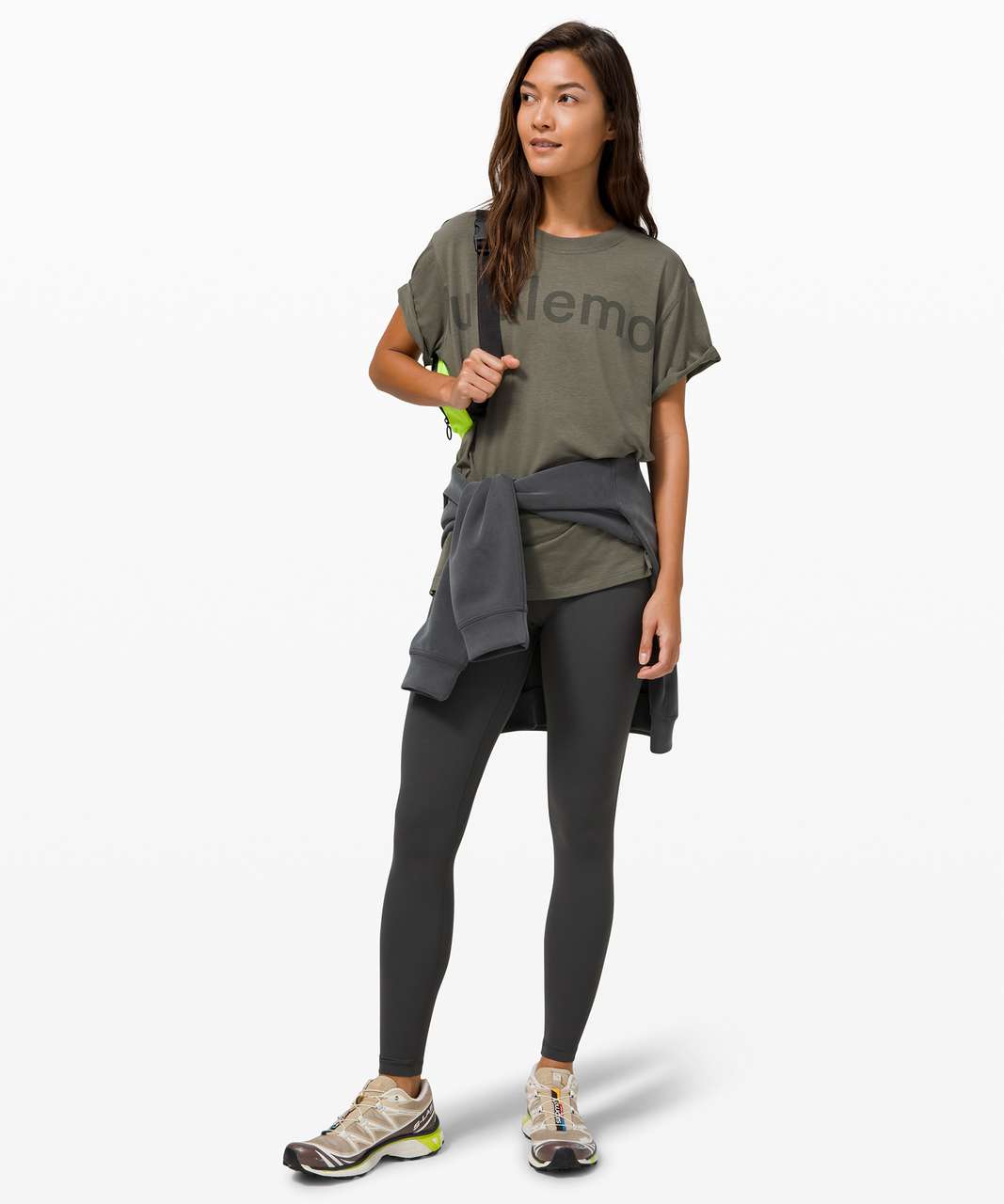 Lululemon All Yours Tee *Graphic - Army Green