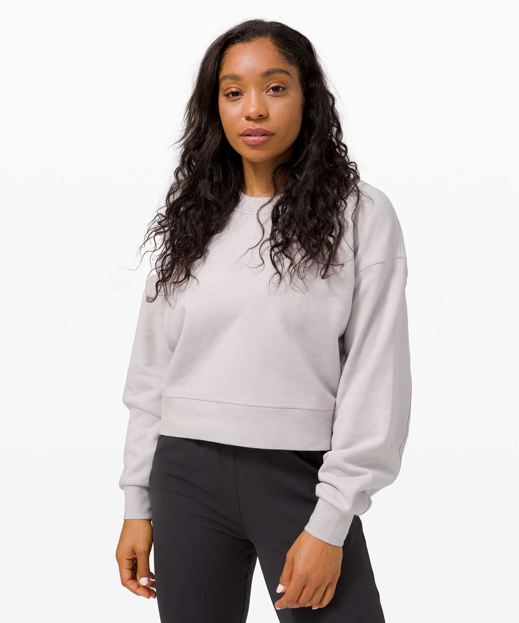 Lululemon athletica Perfectly Oversized Cropped Crew