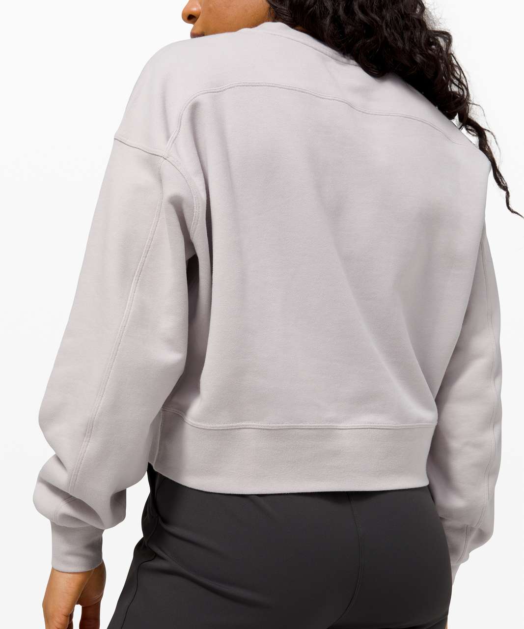 Lululemon athletica Softstreme Perfectly Oversized Cropped Crew, Women's  Hoodies & Sweatshirts