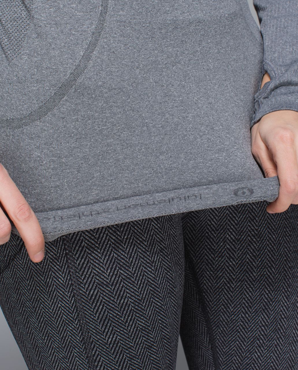 Lululemon Swiftly Tech Long Sleeve Crew - Heathered Slate (First Release)