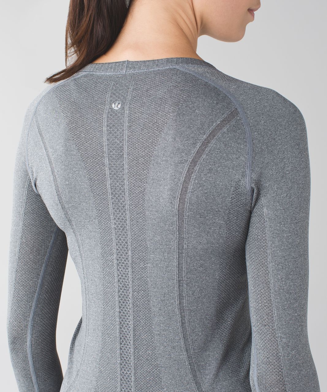 Lululemon Swiftly Tech Long Sleeve Crew - Heathered Slate (First