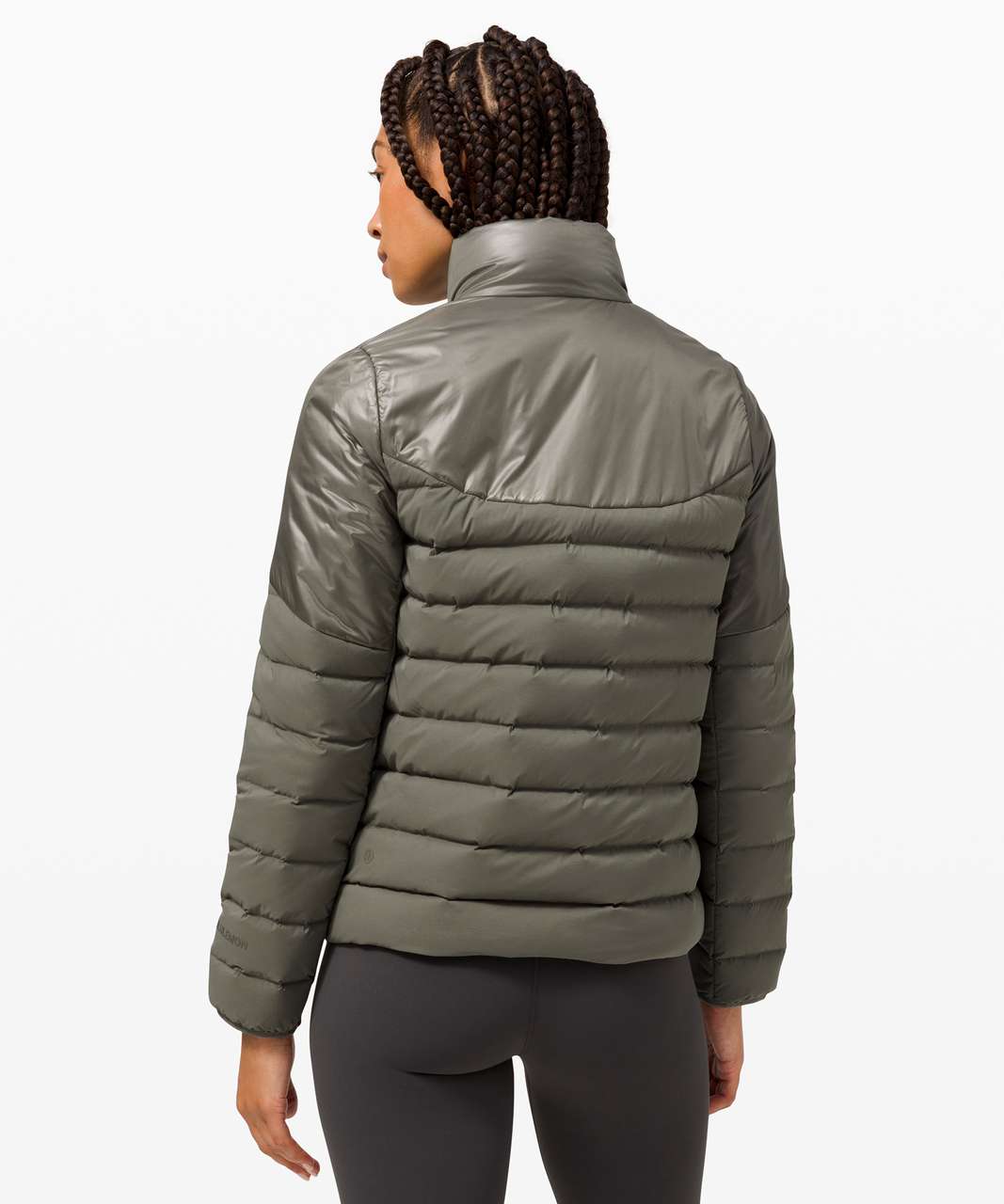 lululemon athletica, Jackets & Coats, Lululemon Navigation Stretch Down  Hoodiebrown Earth