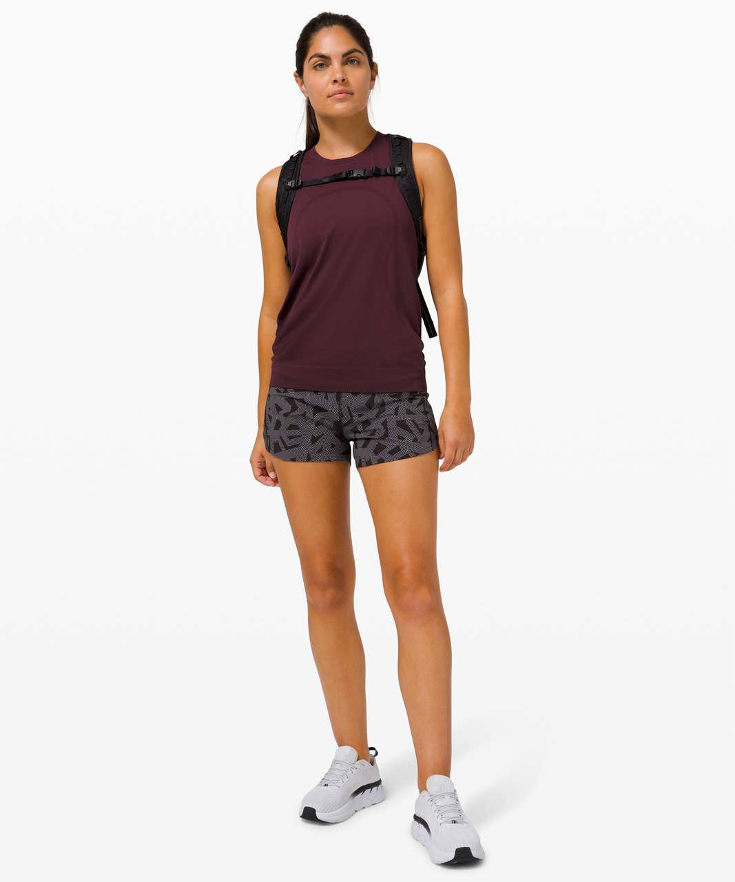 Lululemon Swiftly Breathe Muscle Tank - Cassis / Cassis