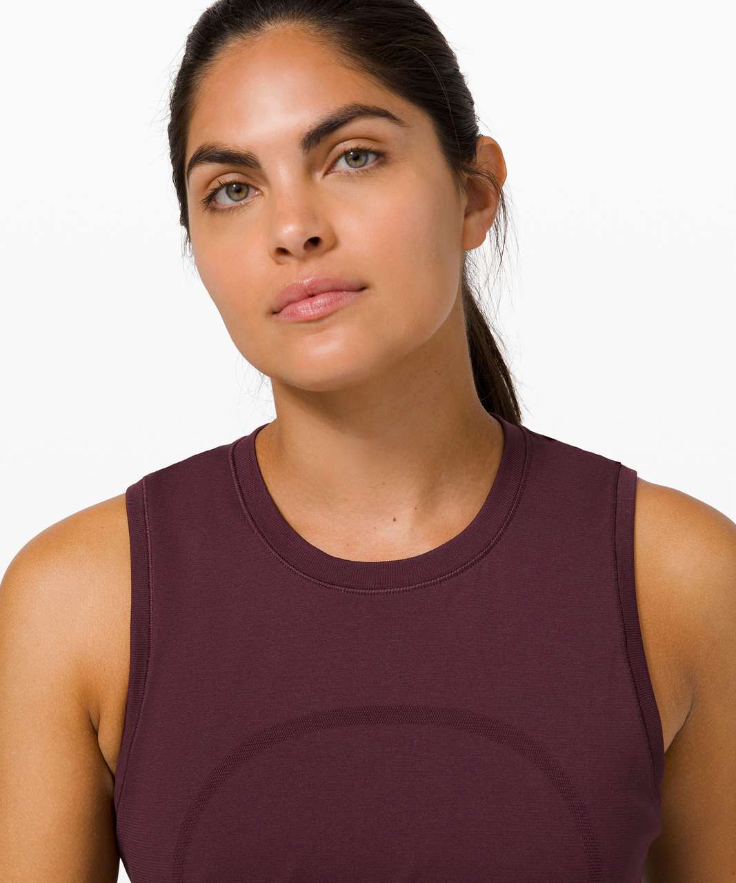 Lululemon Swiftly Breathe Muscle Tank - Cassis / Cassis