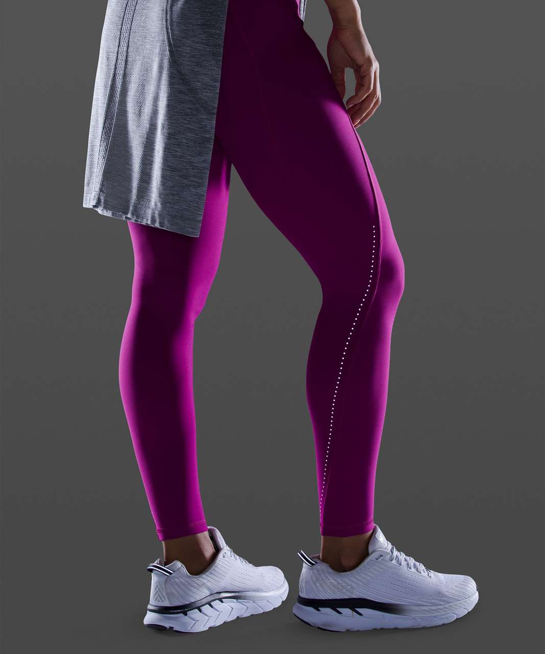 Lululemon Chase the Chill Super High-Rise Tight 28 - Deep Fuschia