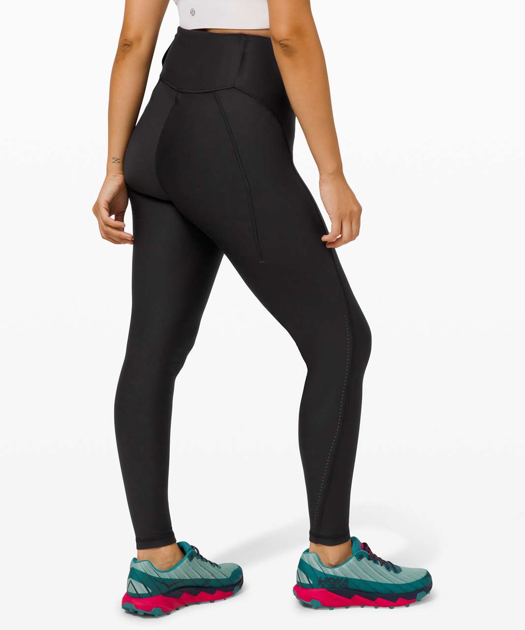 Lululemon Chase the Chill Super High-Rise Tight 28 - Black - lulu fanatics