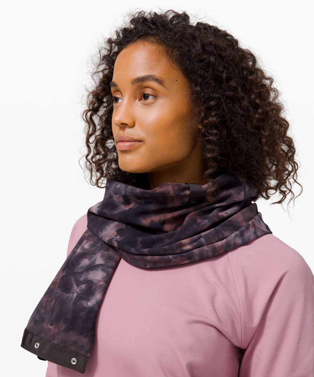 Lululemon Vinyasa Scarf *Diamond Dye - Diamond Dye Graphite Grey Pink Pastel