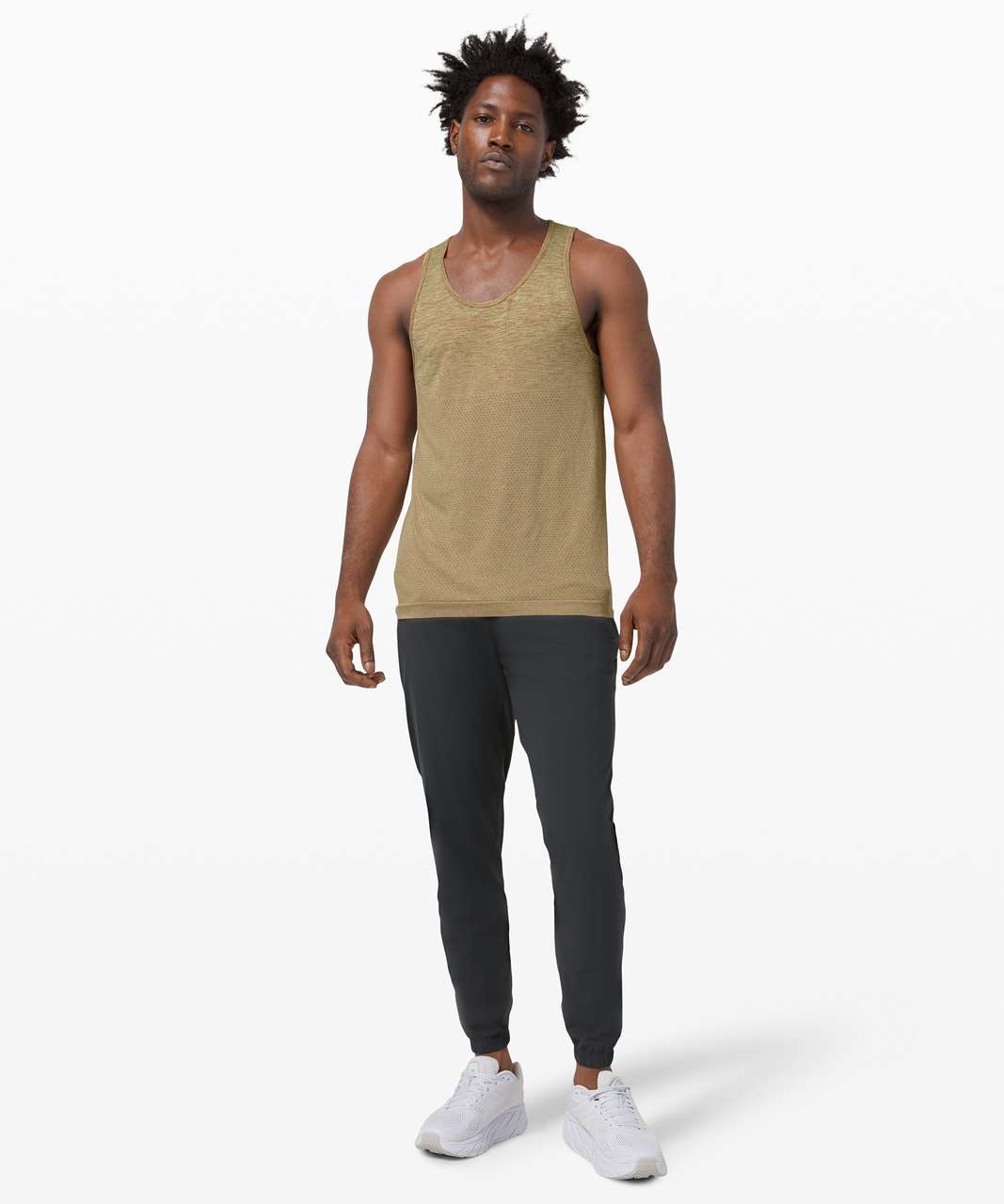 Lululemon Metal Vent Breathe Tank - Smoky Red / Lemon Vibe