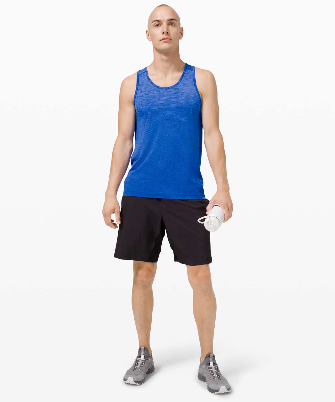 Lululemon Metal Vent Breathe Tank - Aero Blue / Cerulean Blue - lulu ...