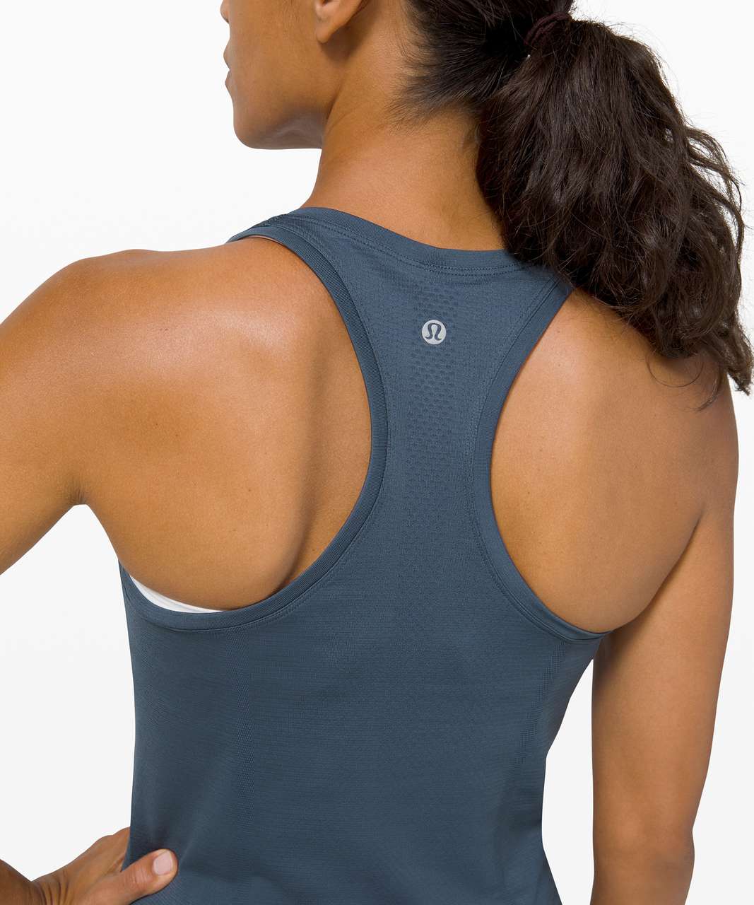 Lululemon Swiftly Tech Racerback 2.0 - Iron Blue / Iron Blue