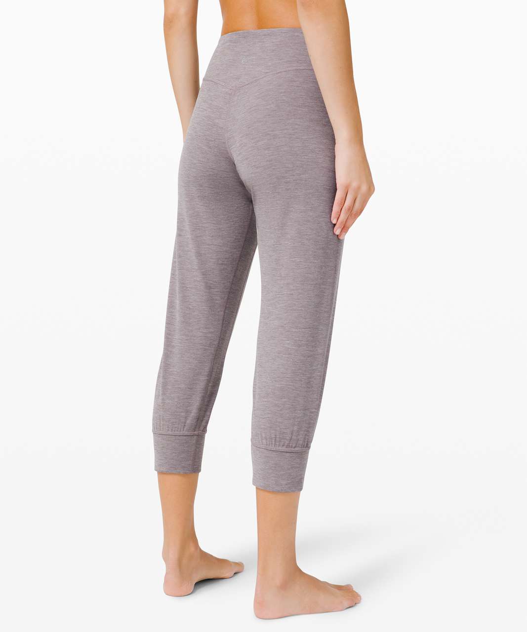 Lululemon Align Ribbed High-Rise Crop 23 - Roasted Brown - lulu fanatics