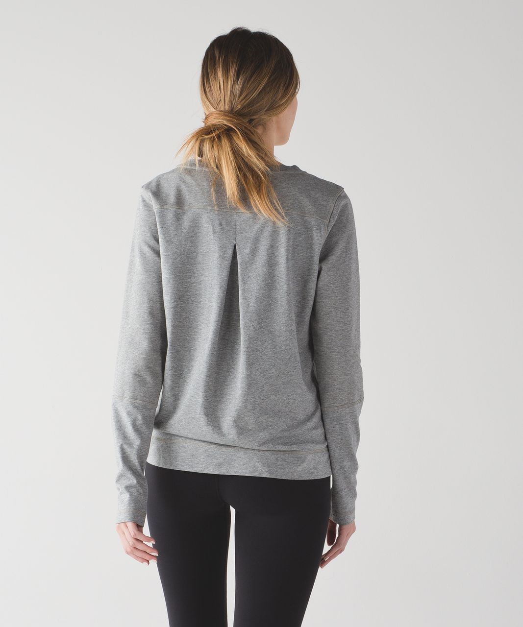 Lululemon Belle Long Sleeve - Heathered Medium Grey - lulu fanatics