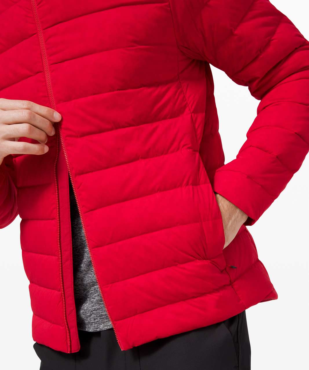 Lululemon Navigation Down Jacket - Red Tide - lulu fanatics