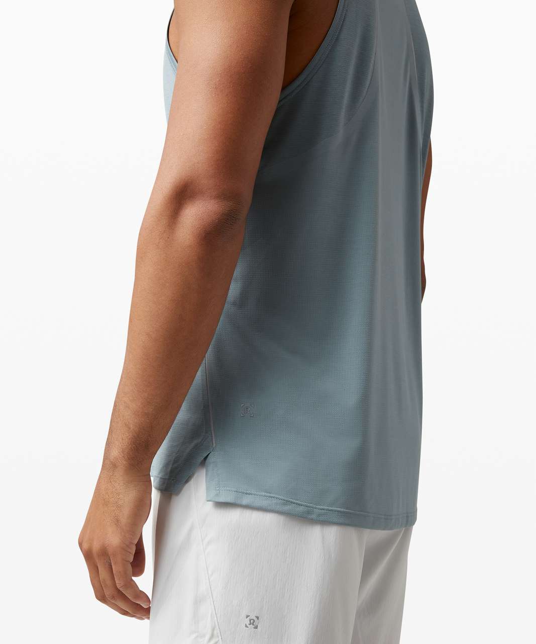 Lululemon Fast and Free Tank - Heathered Blue Cast / Blue Cast