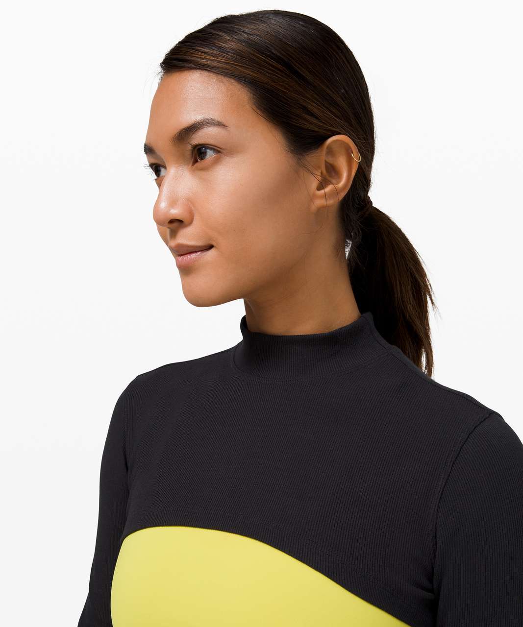 Lululemon LA Super Cropped Long Sleeve - Black