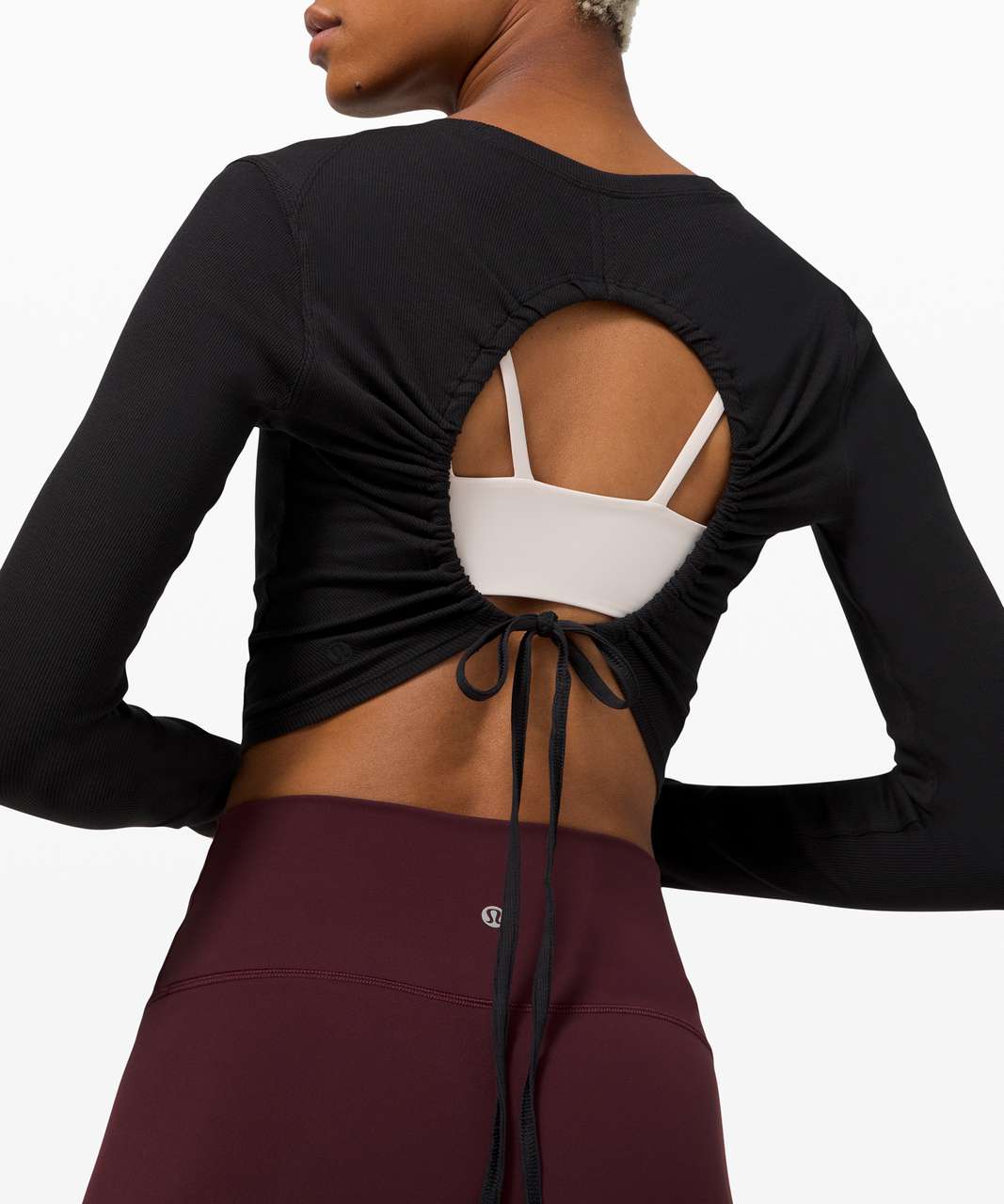Low-Back Seamless Long Sleeve curated on LTK