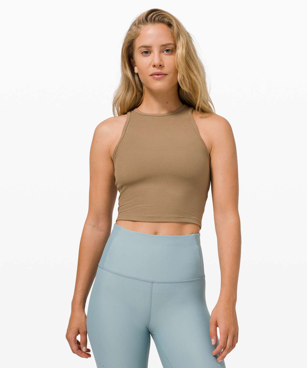 Lululemon LA Front Racer Crop Tank - Frontier