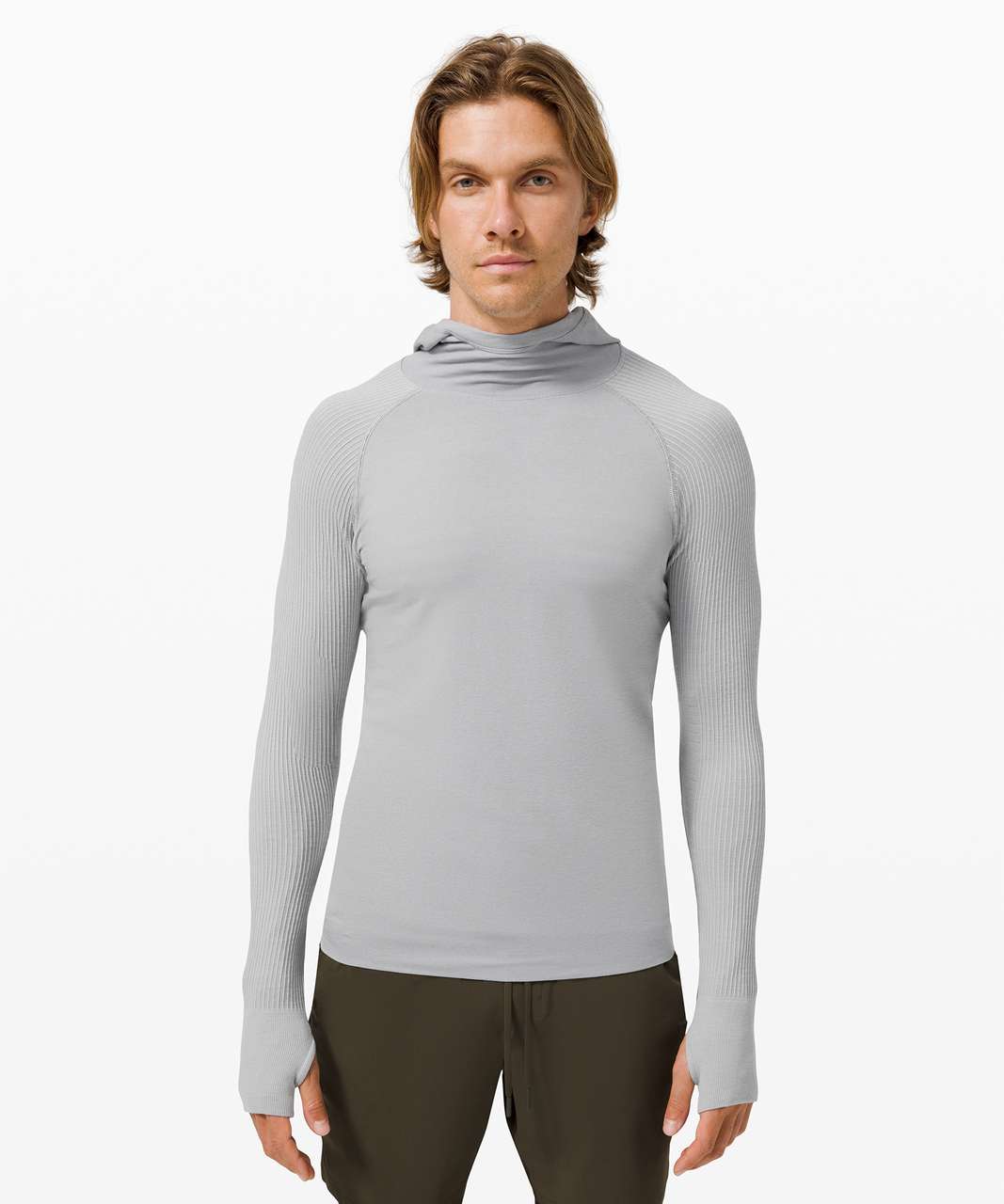 Lululemon Keep the Heat Thermal Hoodie - Silver Drop / Silver Drop