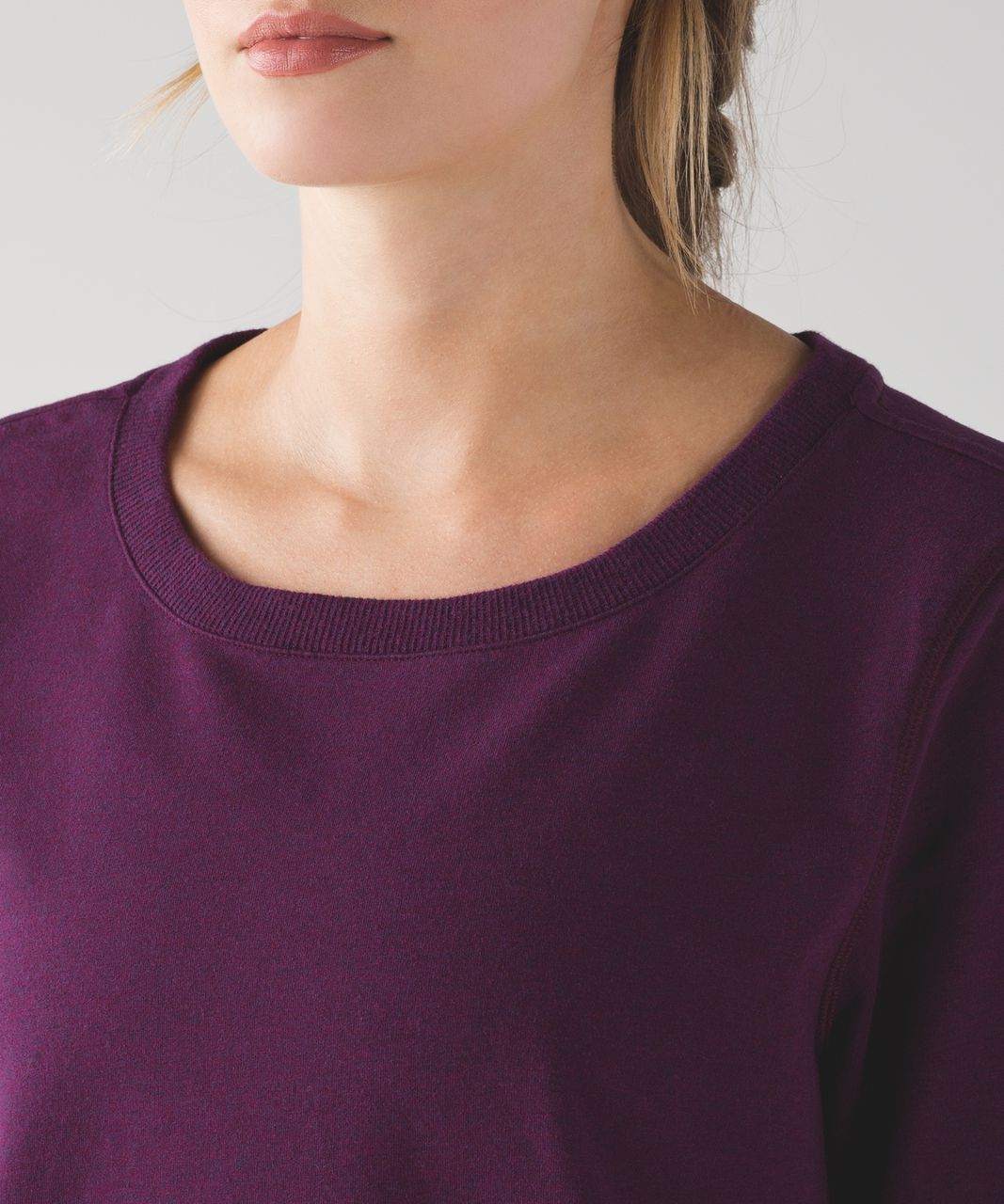 Lululemon Belle Long Sleeve - Heathered Red Grape