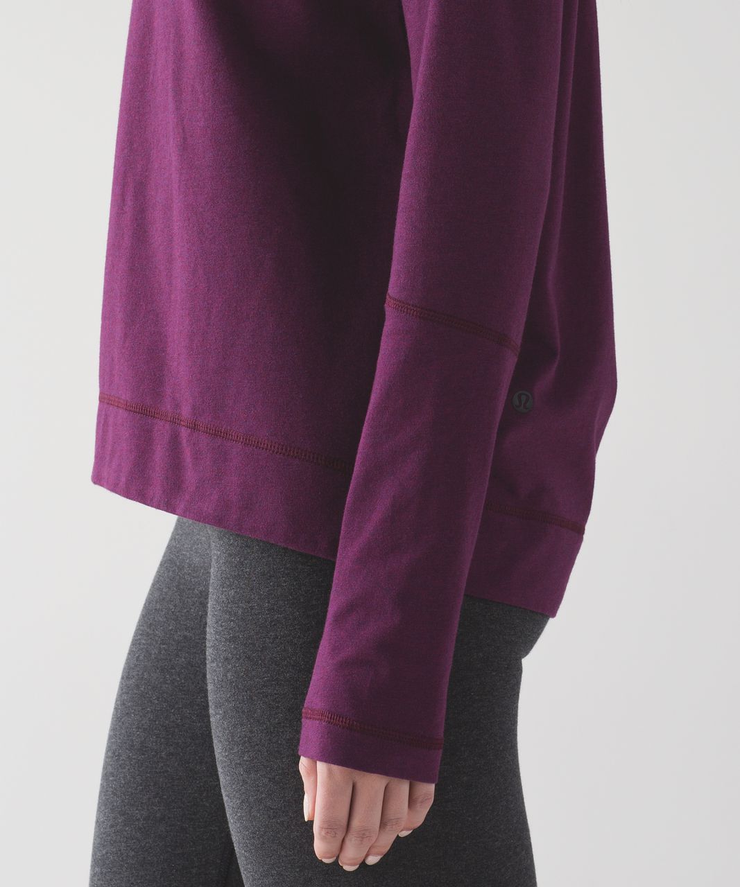 Lululemon Belle Long Sleeve - Heathered Red Grape