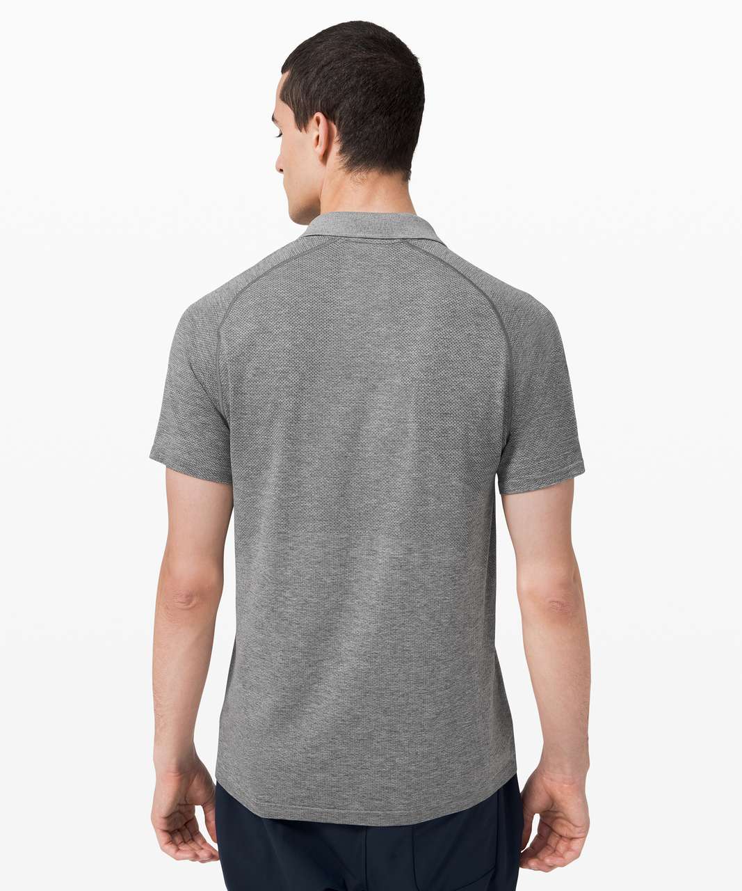 Lululemon Metal Vent Tech Polo 2.0 - Slate / White