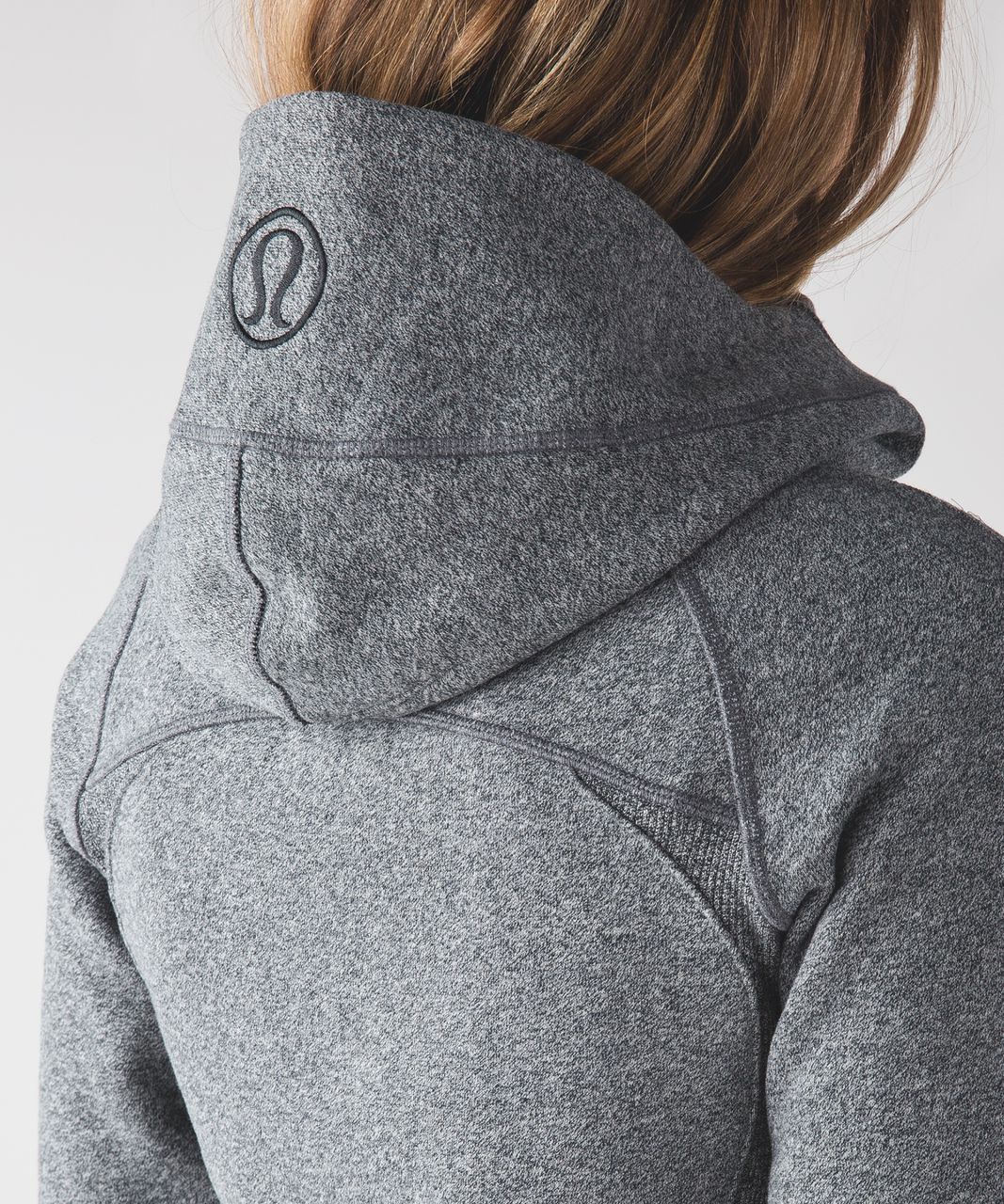 Lululemon Scuba Hoodie III - Heathered Speckled Black / Black / Black