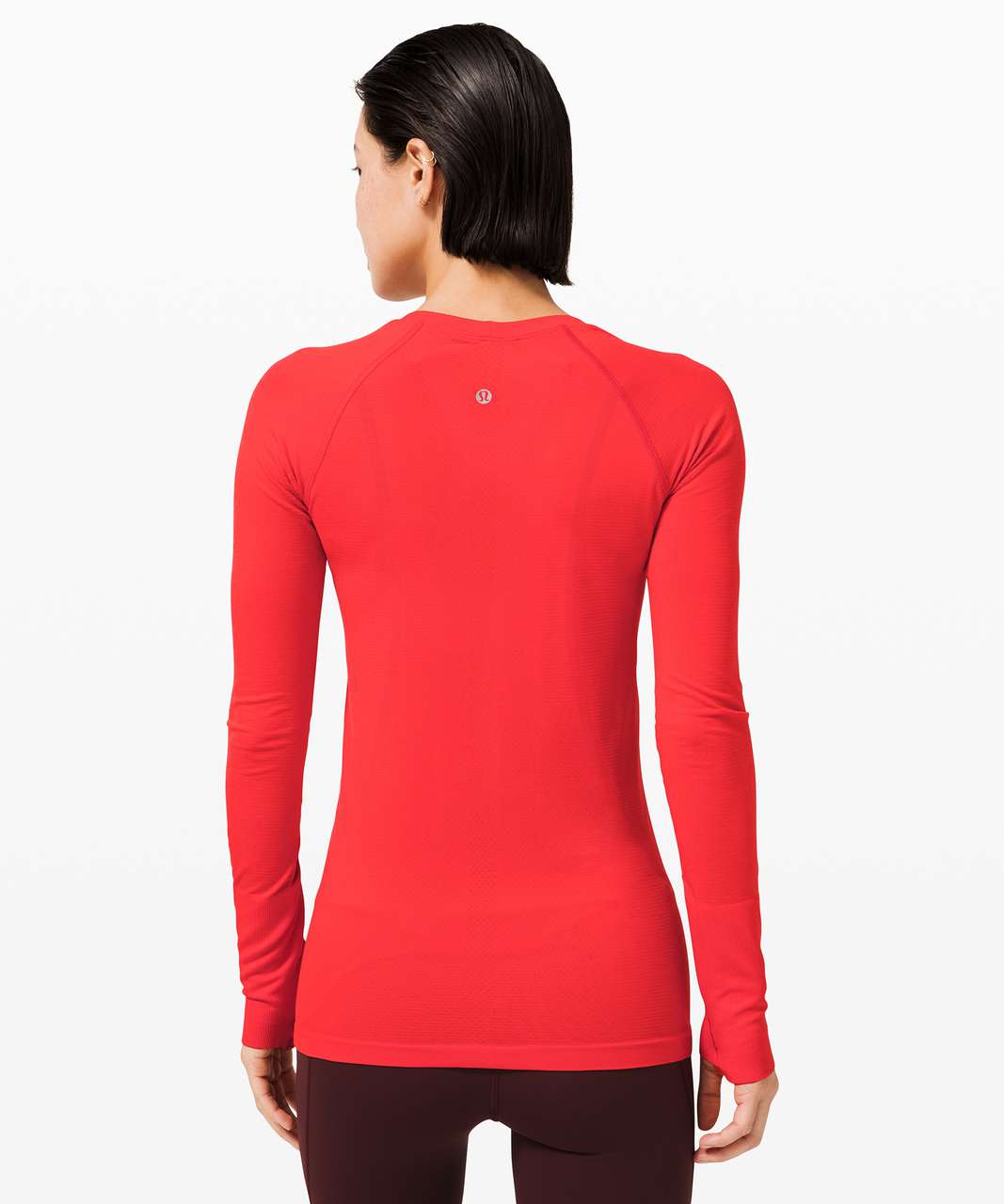 Lululemon Swiftly Tech Long Sleeve 2.0 - Carnation Red / Carnation Red