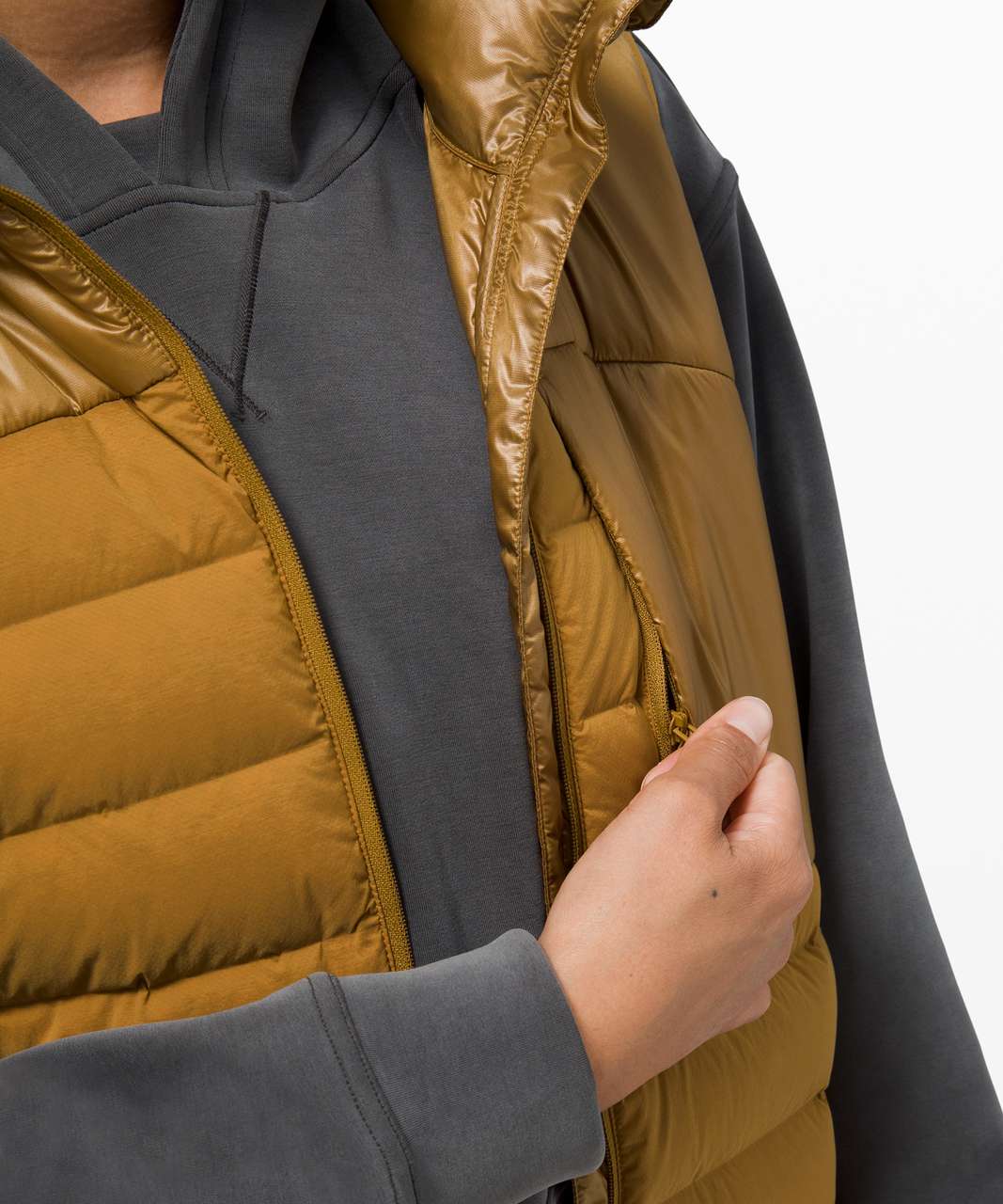 Lululemon Navigation Stretch Down Jacket - Spiced Bronze - lulu fanatics