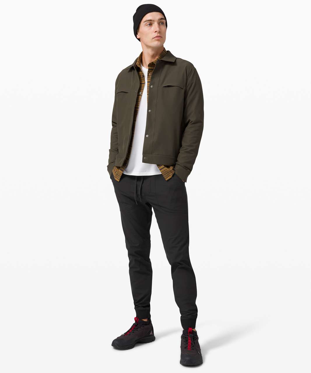 Lululemon ABC Jogger Skinny *Warpstreme - Dark Olive - lulu fanatics