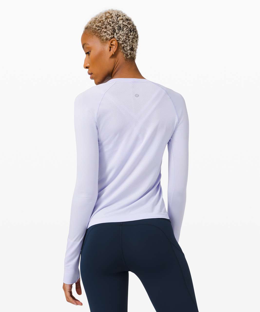 Lululemon Swiftly Tech Long Sleeve Shirt 2.0 *Race Length - Blue Nile /  Blue Nile - lulu fanatics