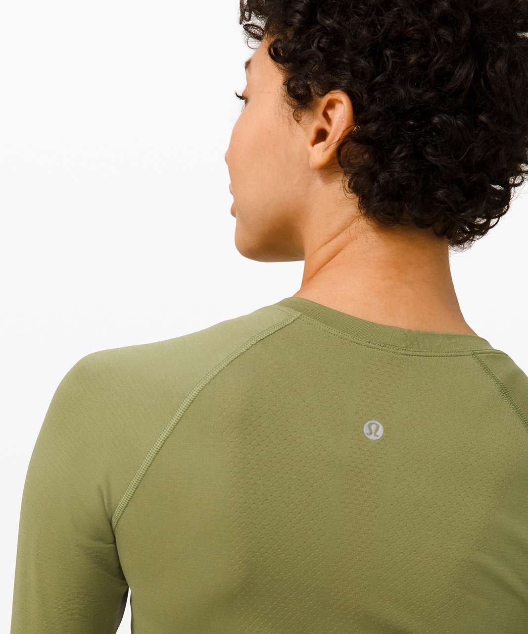 Lululemon Swiftly Tech Long Sleeve 2.0 *Race Length - Bronze Green / Bronze  Green - lulu fanatics