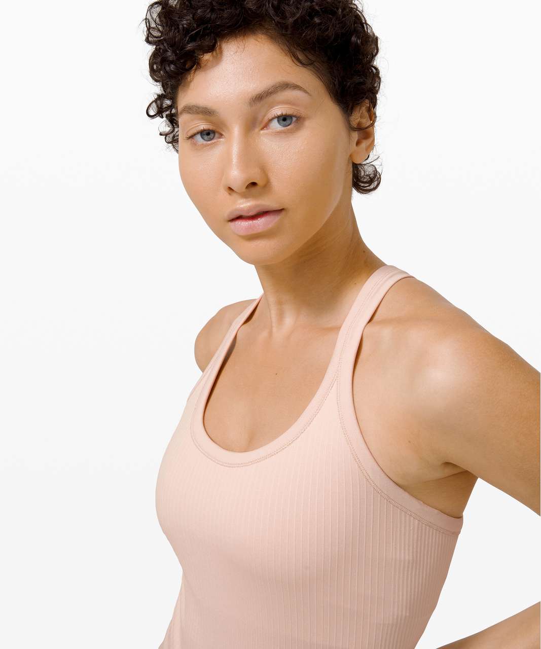 Lululemon Ebb To Street Tank *Light Support For B/C Cup - Silk Rose