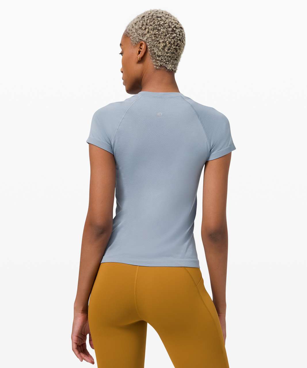 Lululemon Swiftly Tech Short Sleeve 2.0 *Race Length - Chambray / Chambray  - lulu fanatics