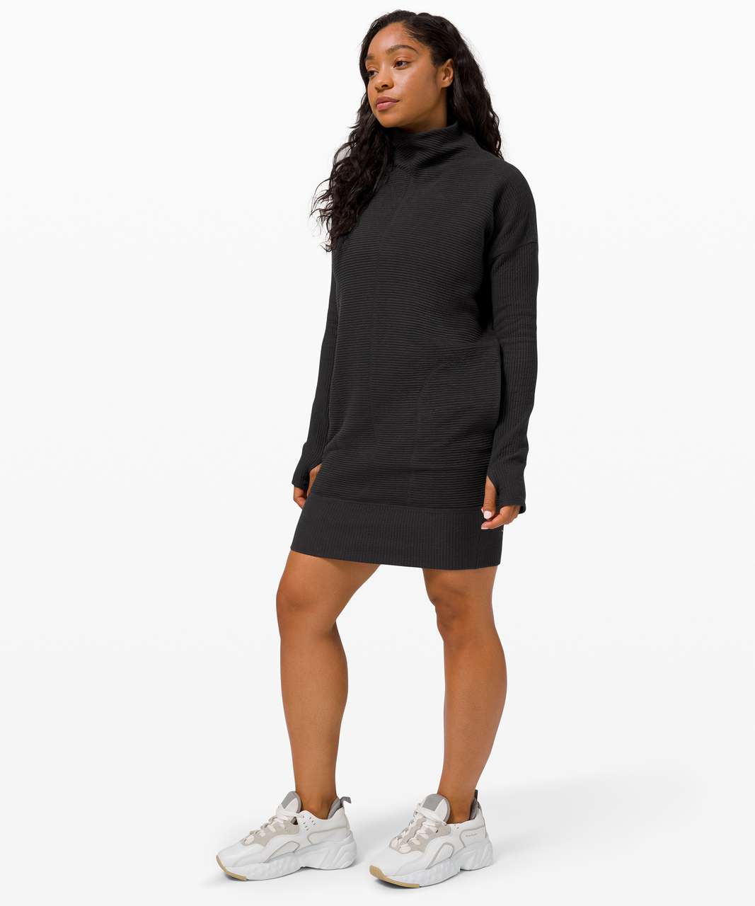 Lululemon Get Going Dress - Black (First Release) - lulu fanatics