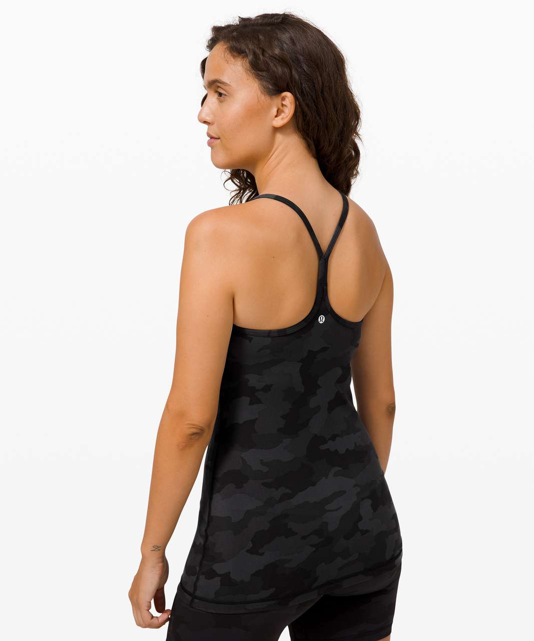 Lululemon Power Y Tank *Everlux - Heritage 365 Camo Deep Coal