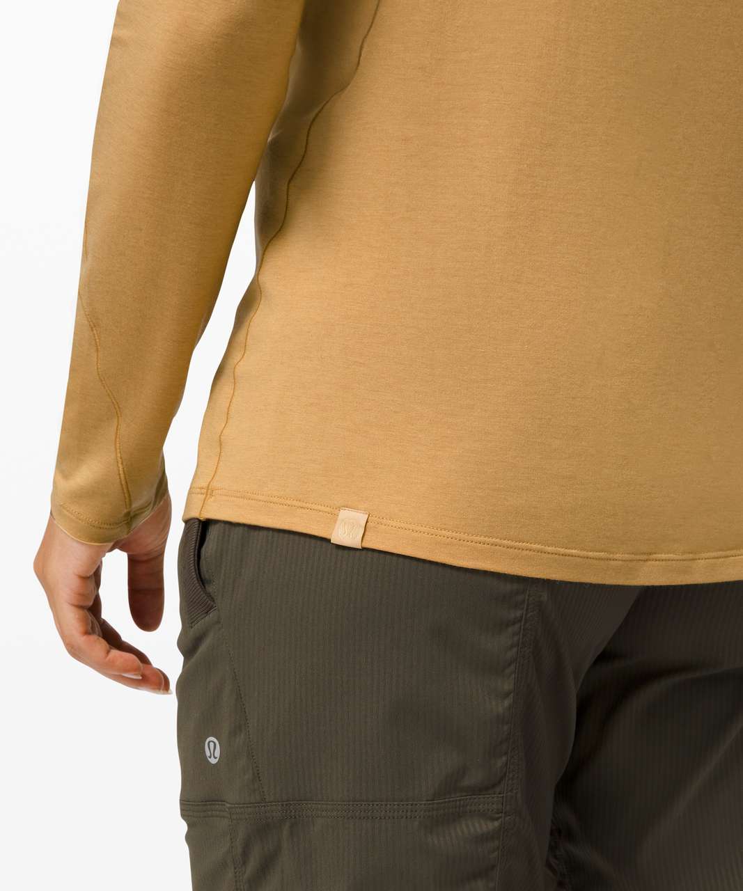 Lululemon Hold Tight Long Sleeve *Wool - Gold Buff