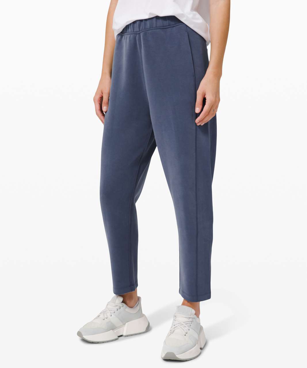 Lululemon With Ease Mid-Rise 7/8 Pant - Iron Blue - lulu fanatics