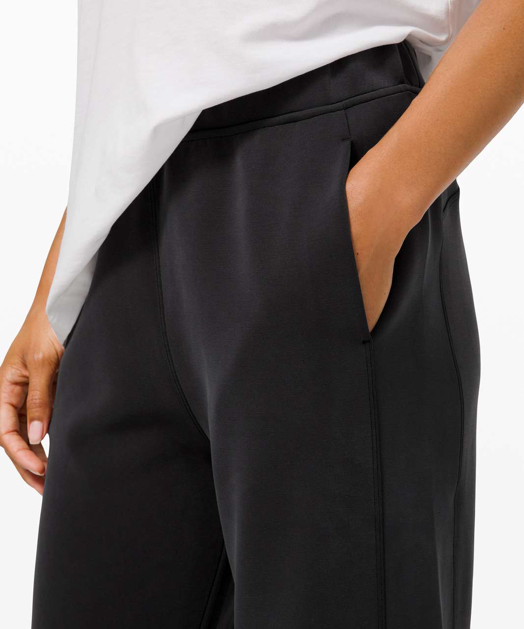 Lululemon With Ease Mid-Rise 7/8 Pant - Black