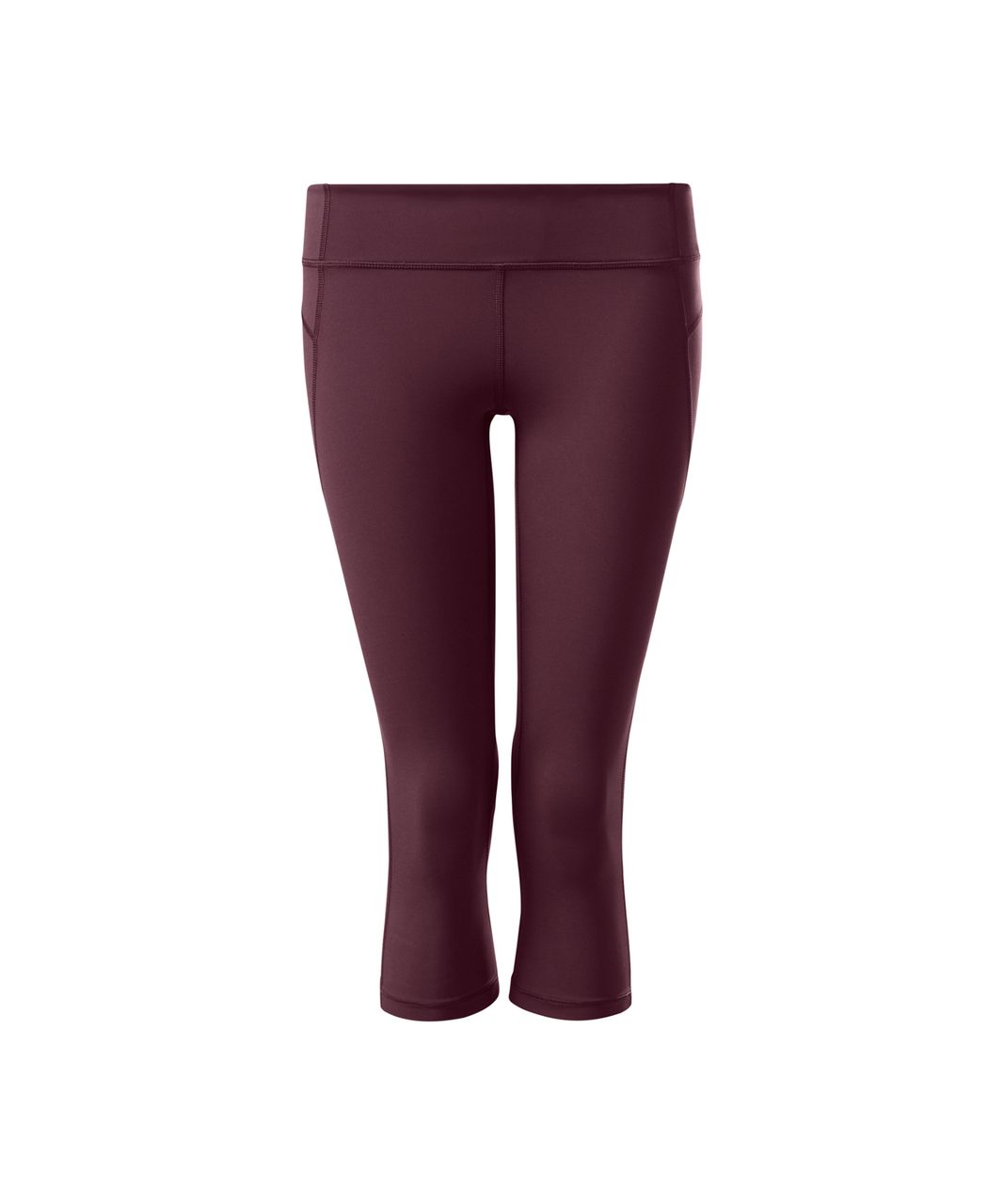 Lululemon Sculpt It Crop - Bordeaux Drama