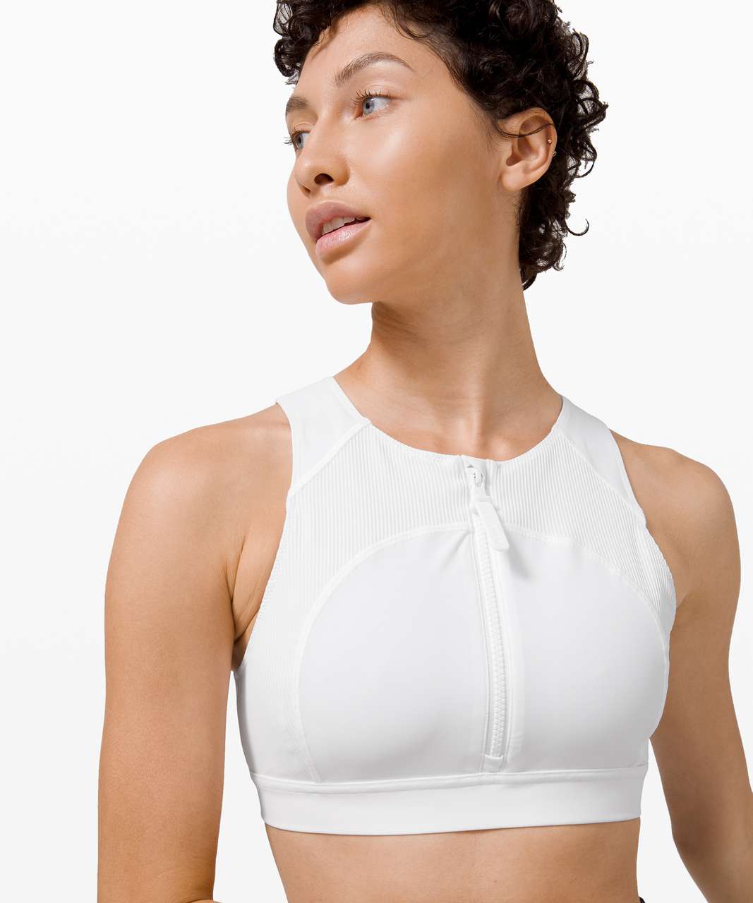 Lululemon Train to Beach Top - White - lulu fanatics