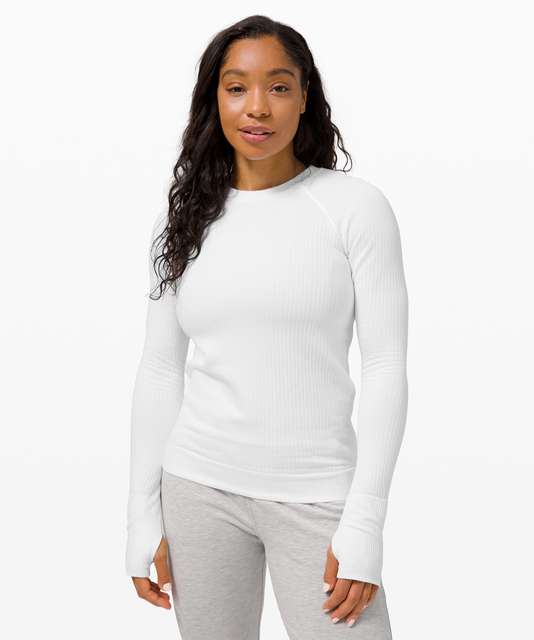 Lululemon Restless Pullover - Heathered Black - lulu fanatics