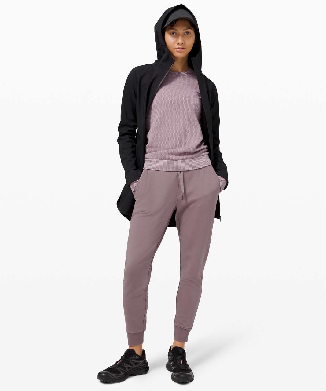 Lululemon Rest Less Pullover - Heathered Ultra Violet - lulu fanatics