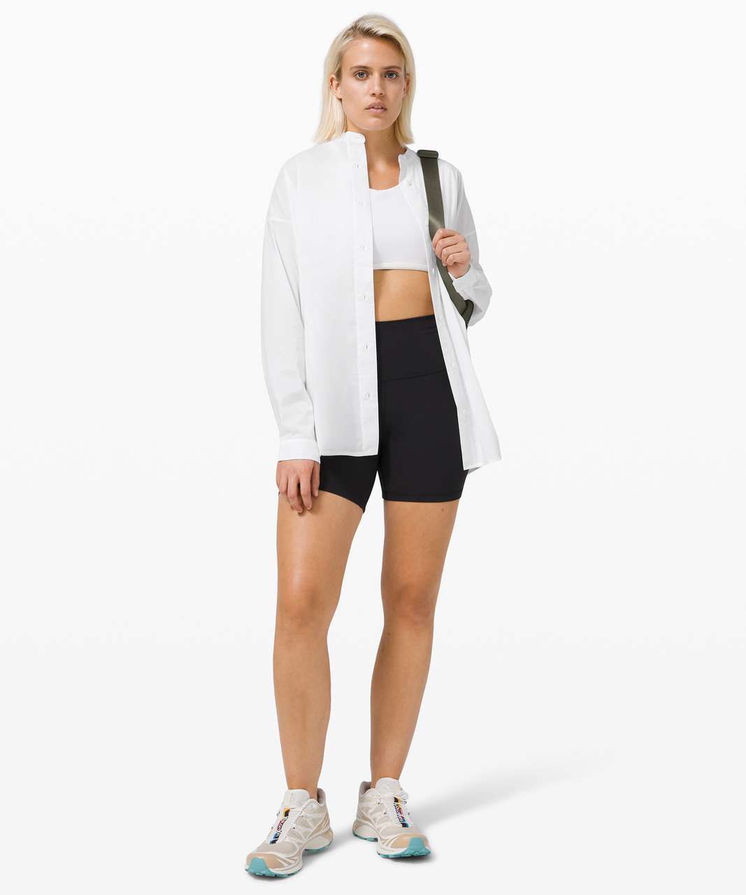 Lululemon All Days Shirt - White - lulu fanatics