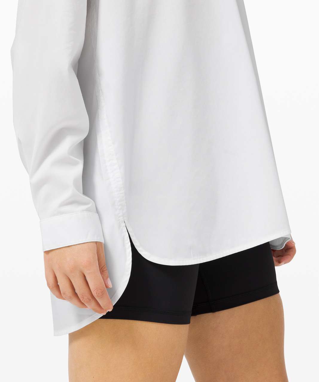 Lululemon All Days Shirt - White - lulu fanatics