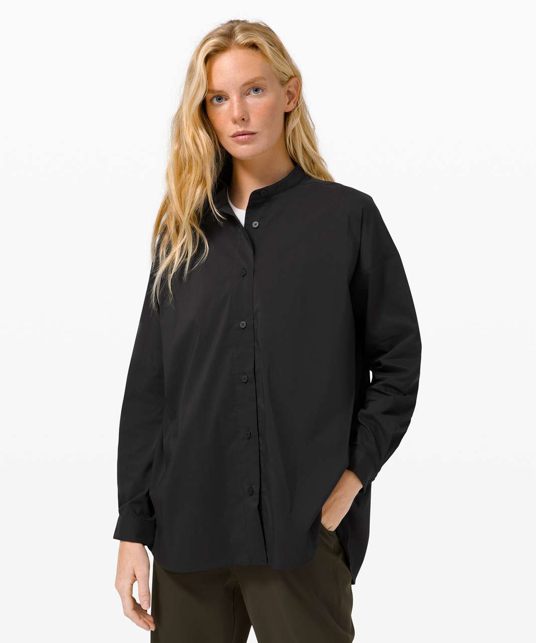 Shirt Lululemon Black size 10 US in Cotton - 40219744