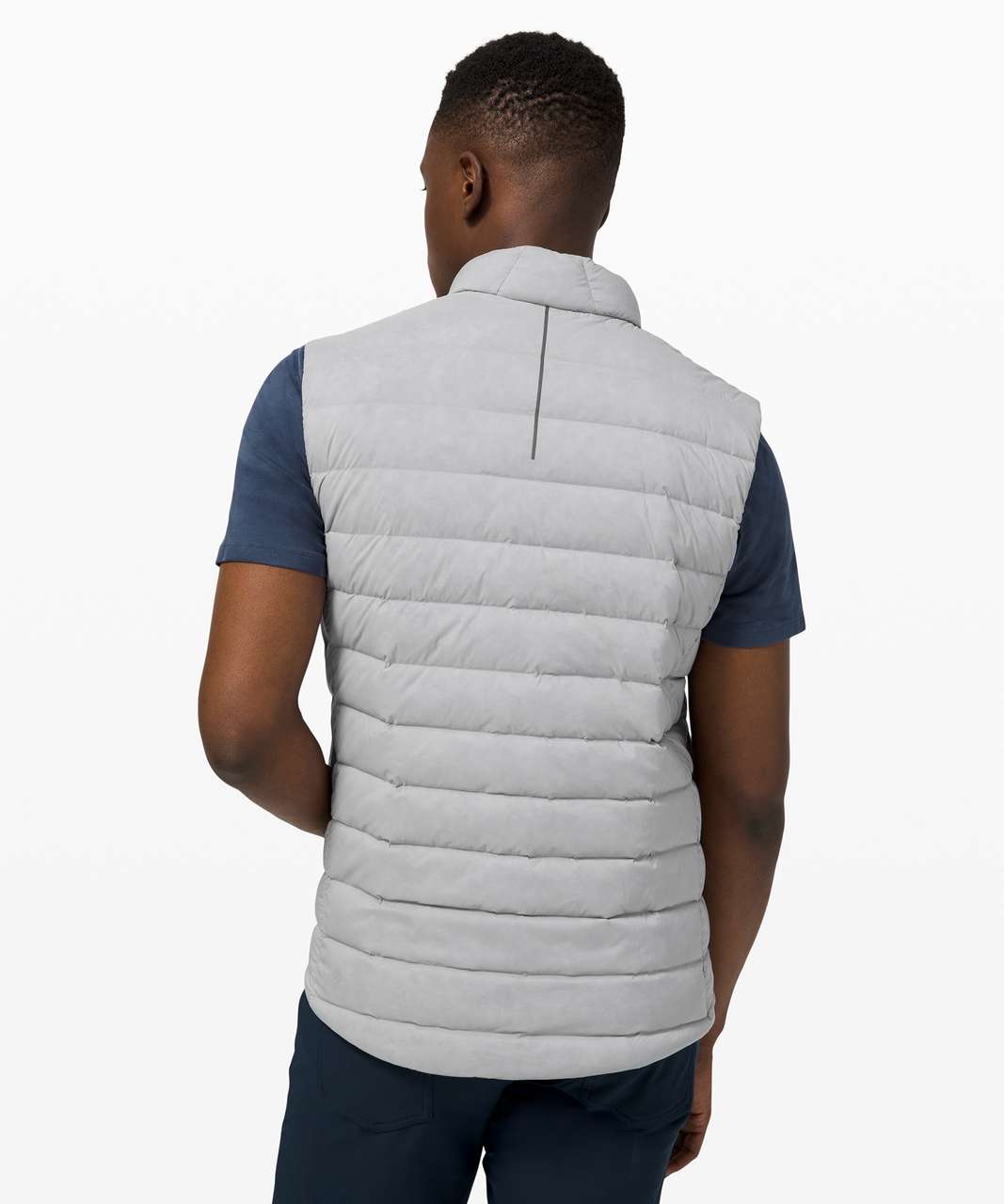 Lululemon Navigation Stretch Down Vest - Silver Drop